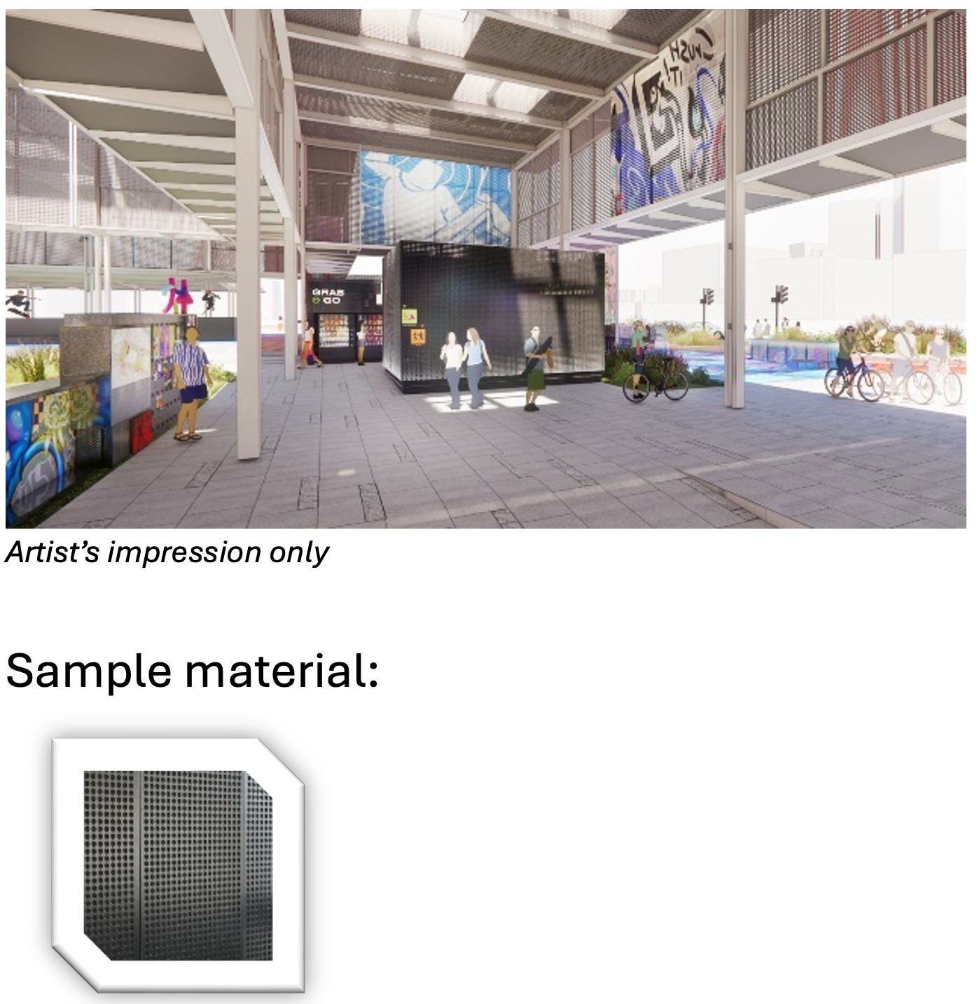 Option A (dark grey and metallics)