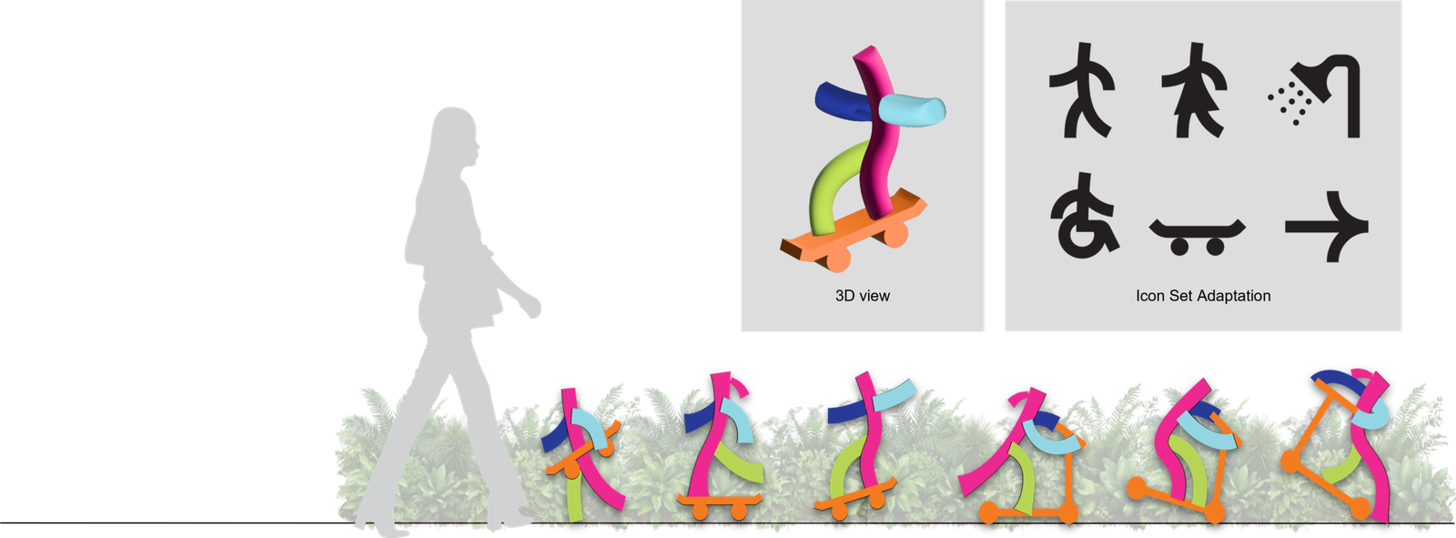 Expressive Strokes – Tubular forms inspired by skate rails